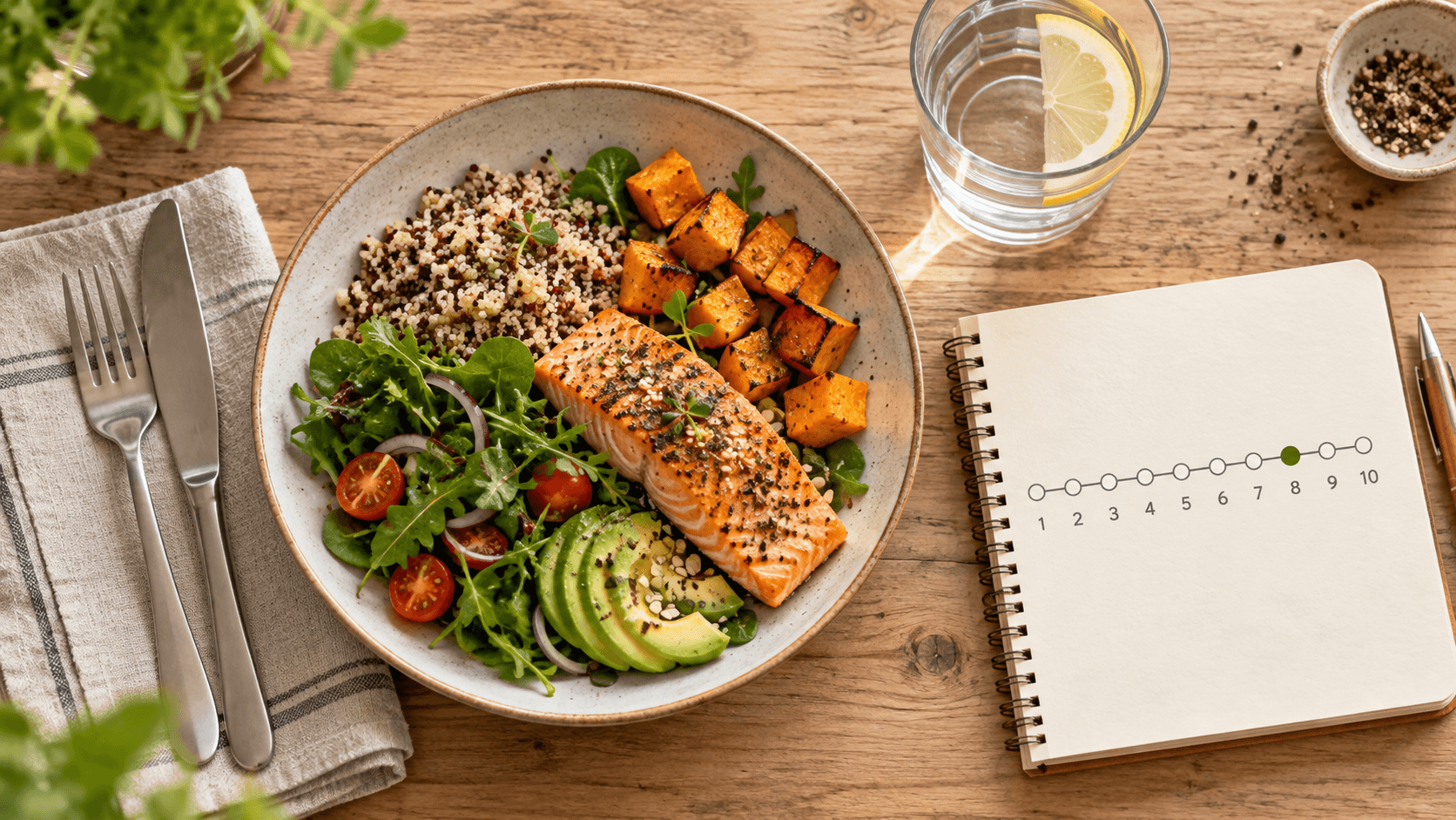 hunger und sättigung skala intuitives essen